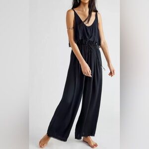 Free People Soft Focus Romper/Jumpsuit Lace trim